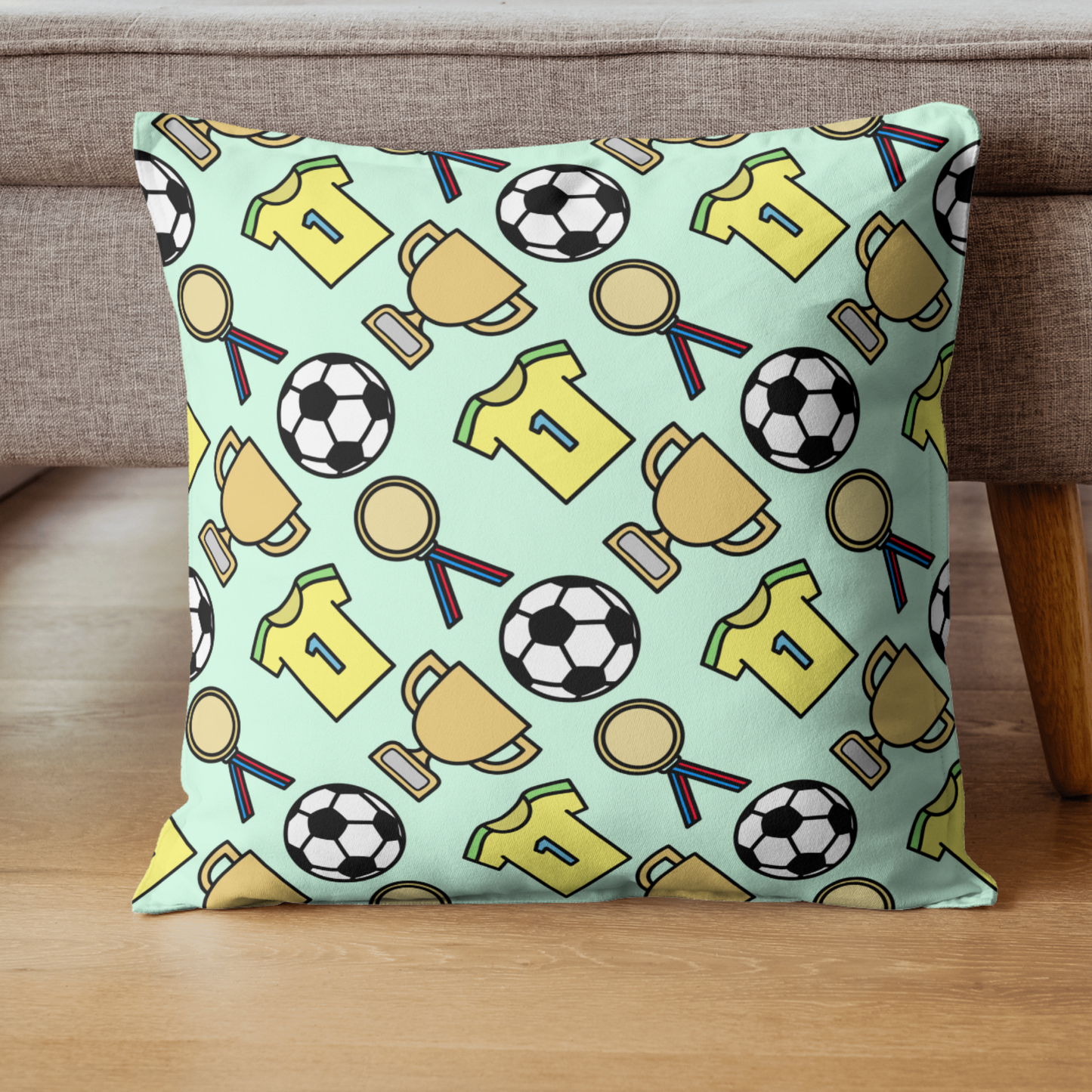Football/Soccer Seamless Pattern (PATTERN ONLY)