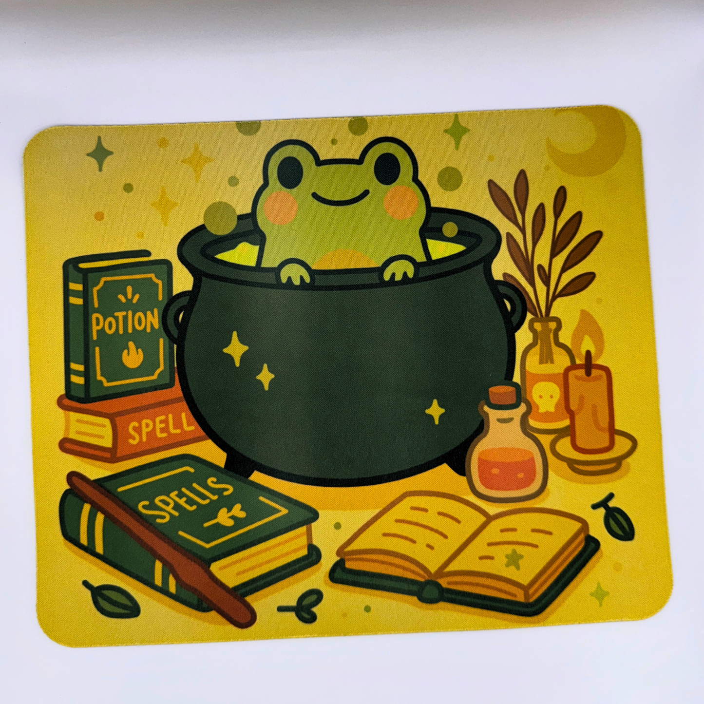 Frog’s First Potions Class Mouse Mat