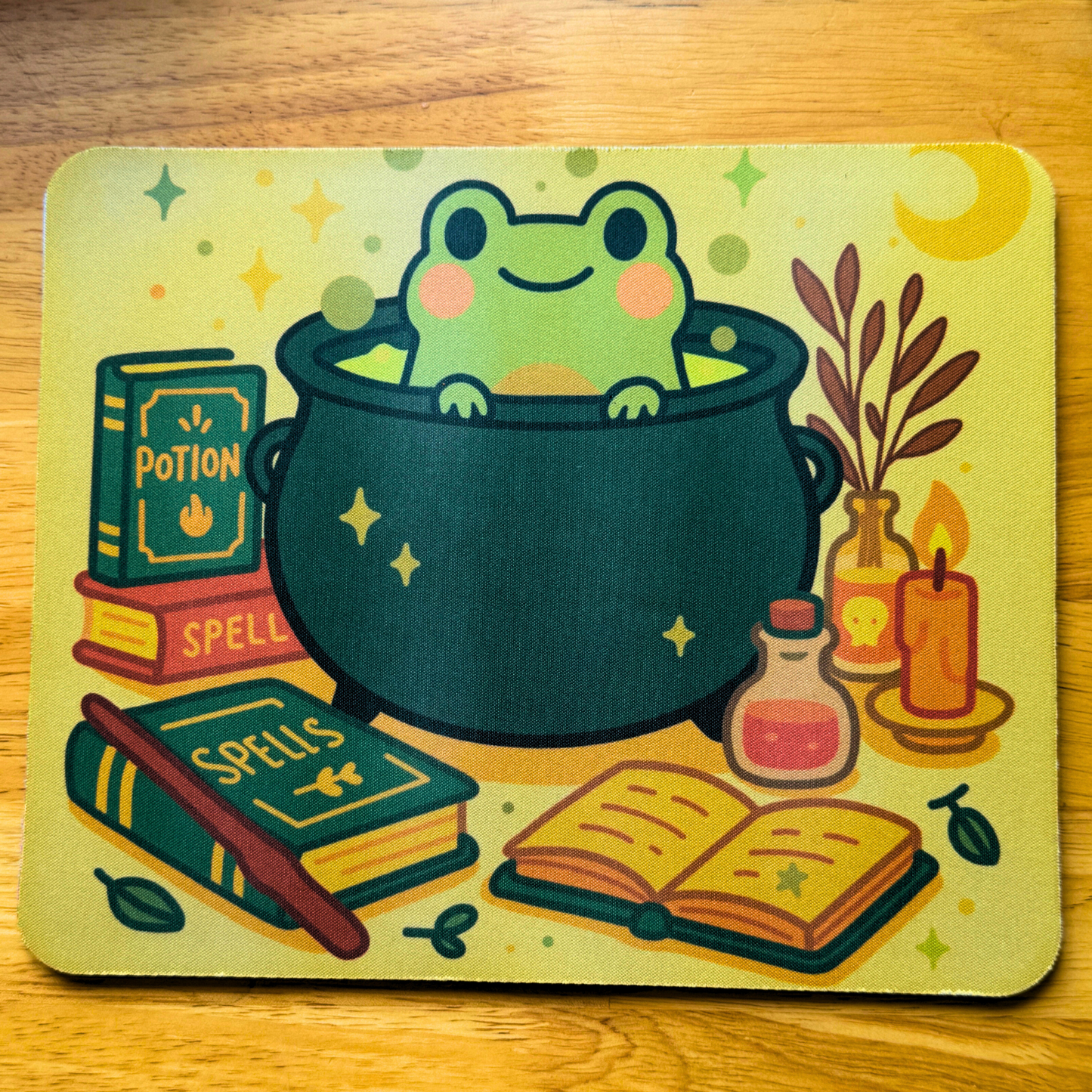 Frog’s First Potions Class Mouse Mat