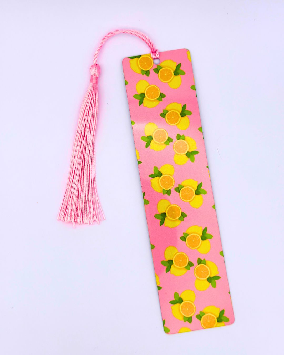 Fruit Themed Metal Bookmark