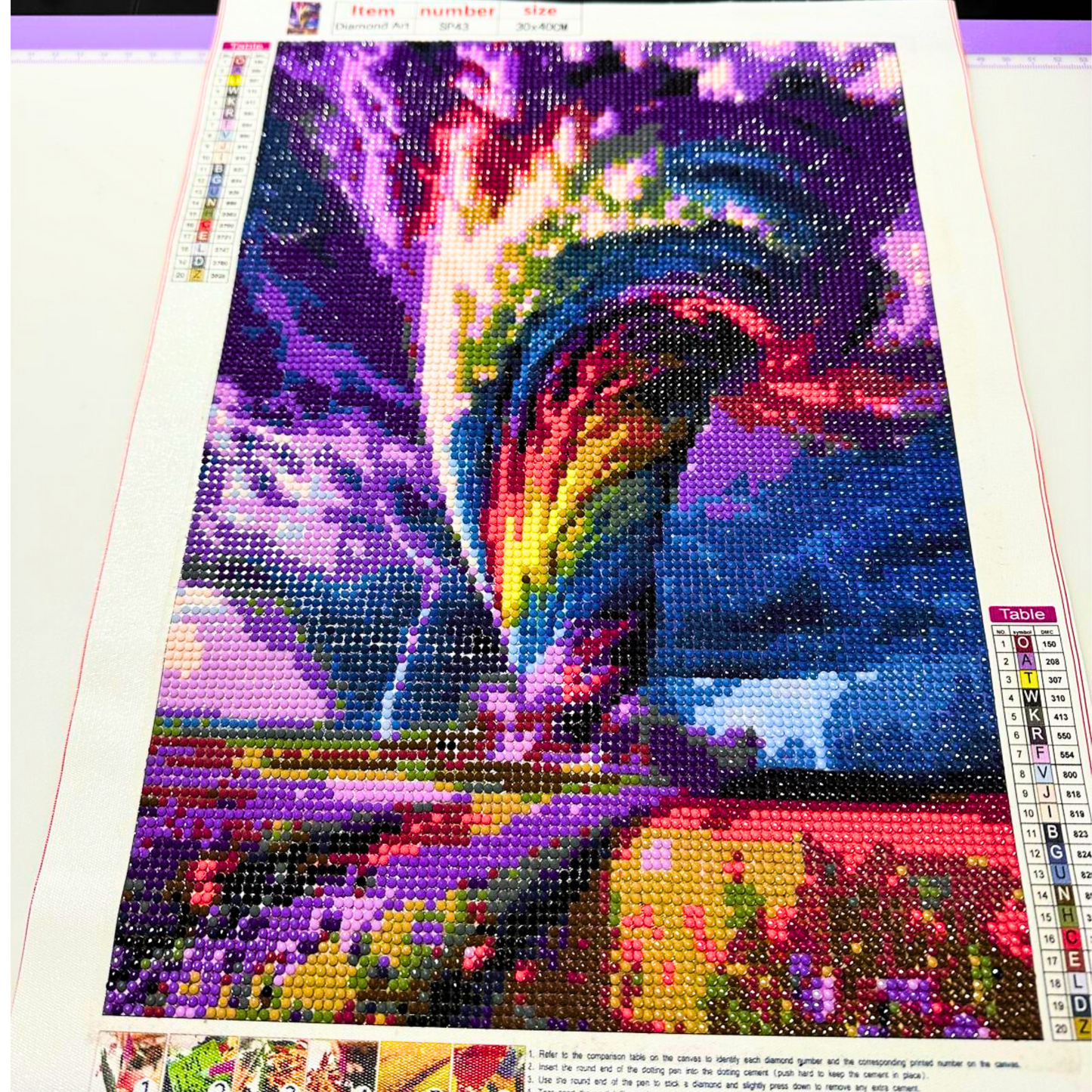 'Rainbow Twister' Diamond Art Painting