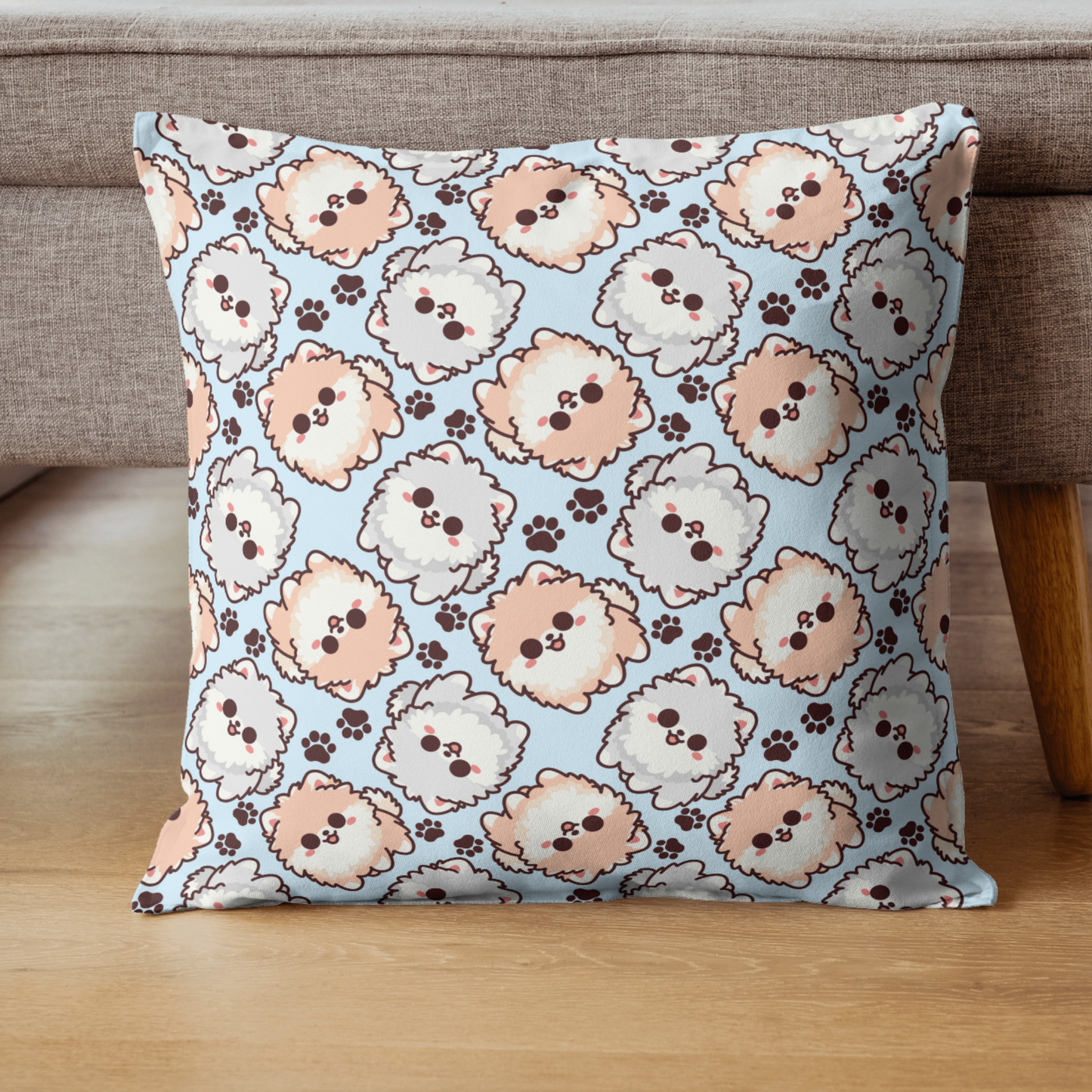 Pomeranian Seamless Pattern (PATTERN ONLY)