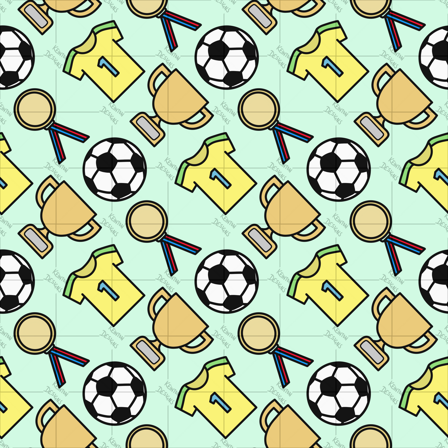 Football/Soccer Seamless Pattern (PATTERN ONLY)