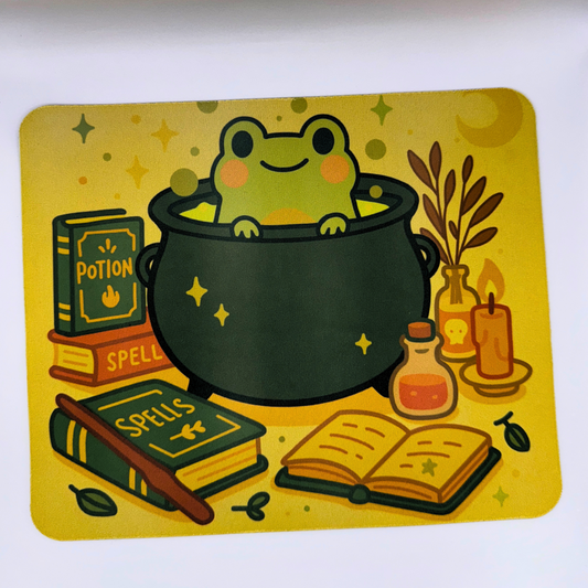 Frog’s First Potions Class Mouse Mat