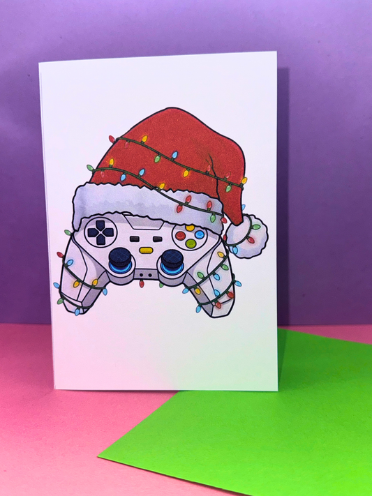 Gaming Christmas Card