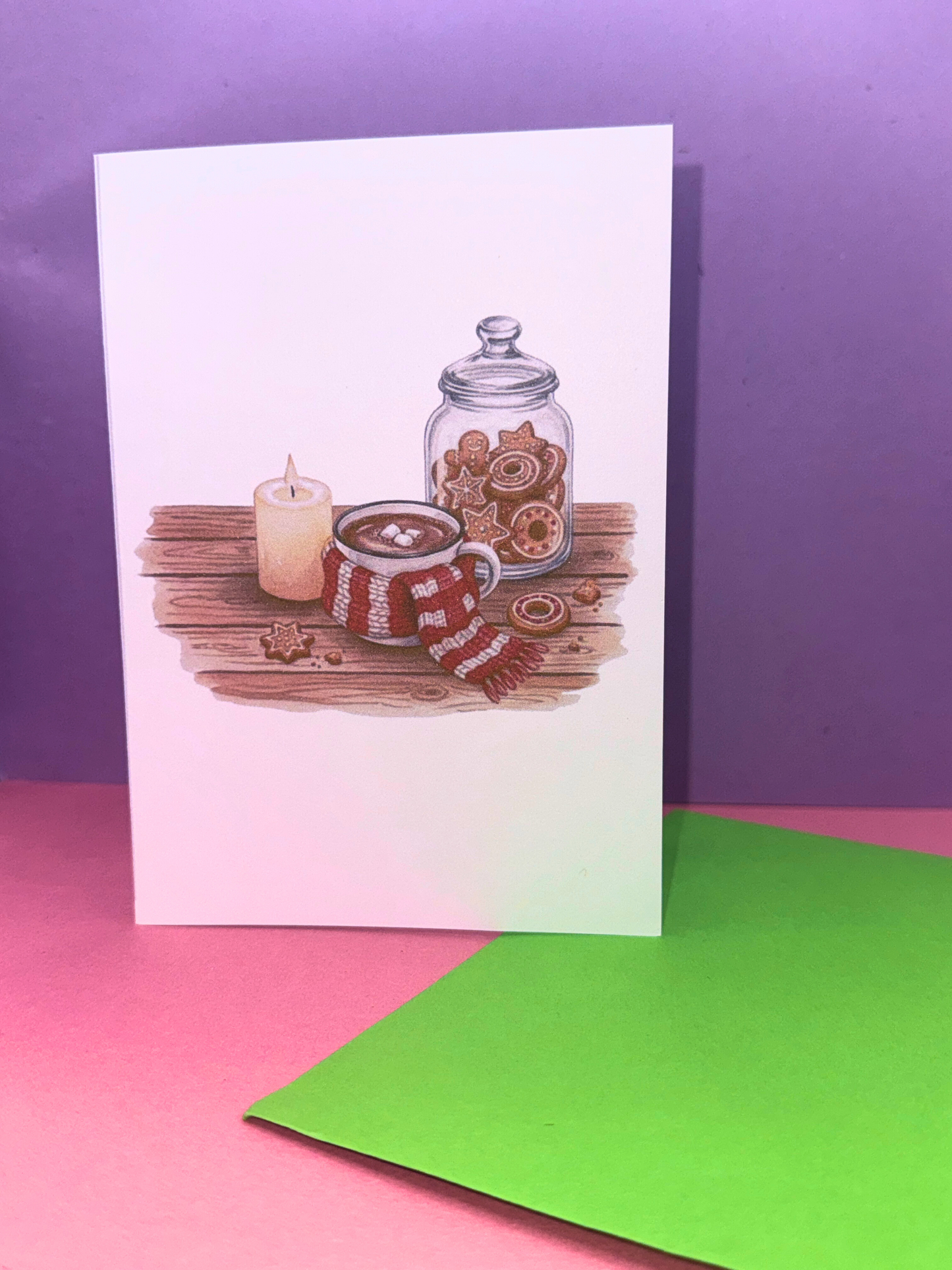 Festive Kitchen Christmas Card