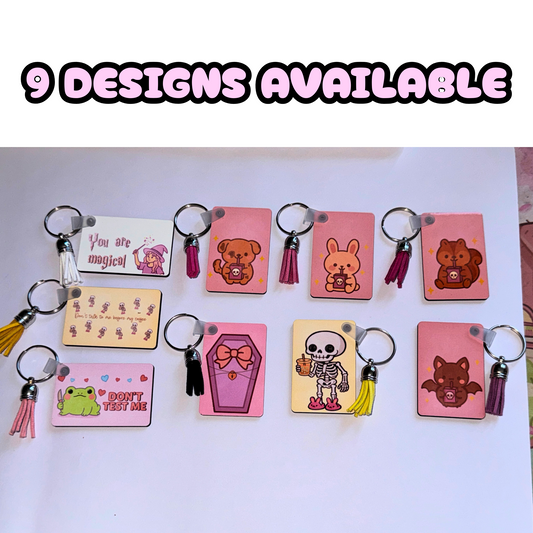 Pastel Perfection Keychains