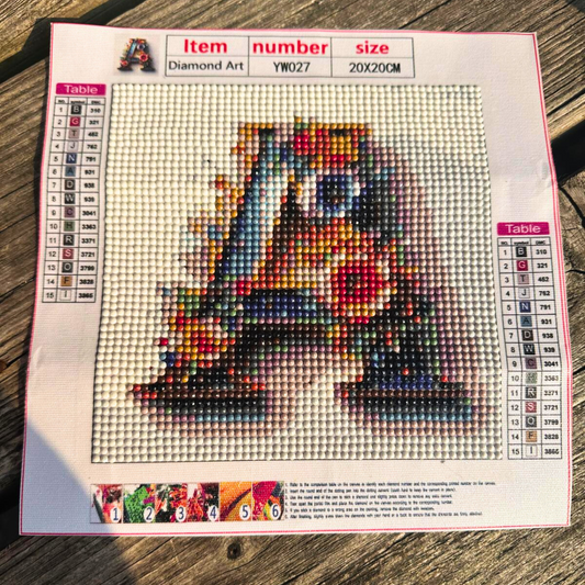 'Letter A' Diamond Art Painting