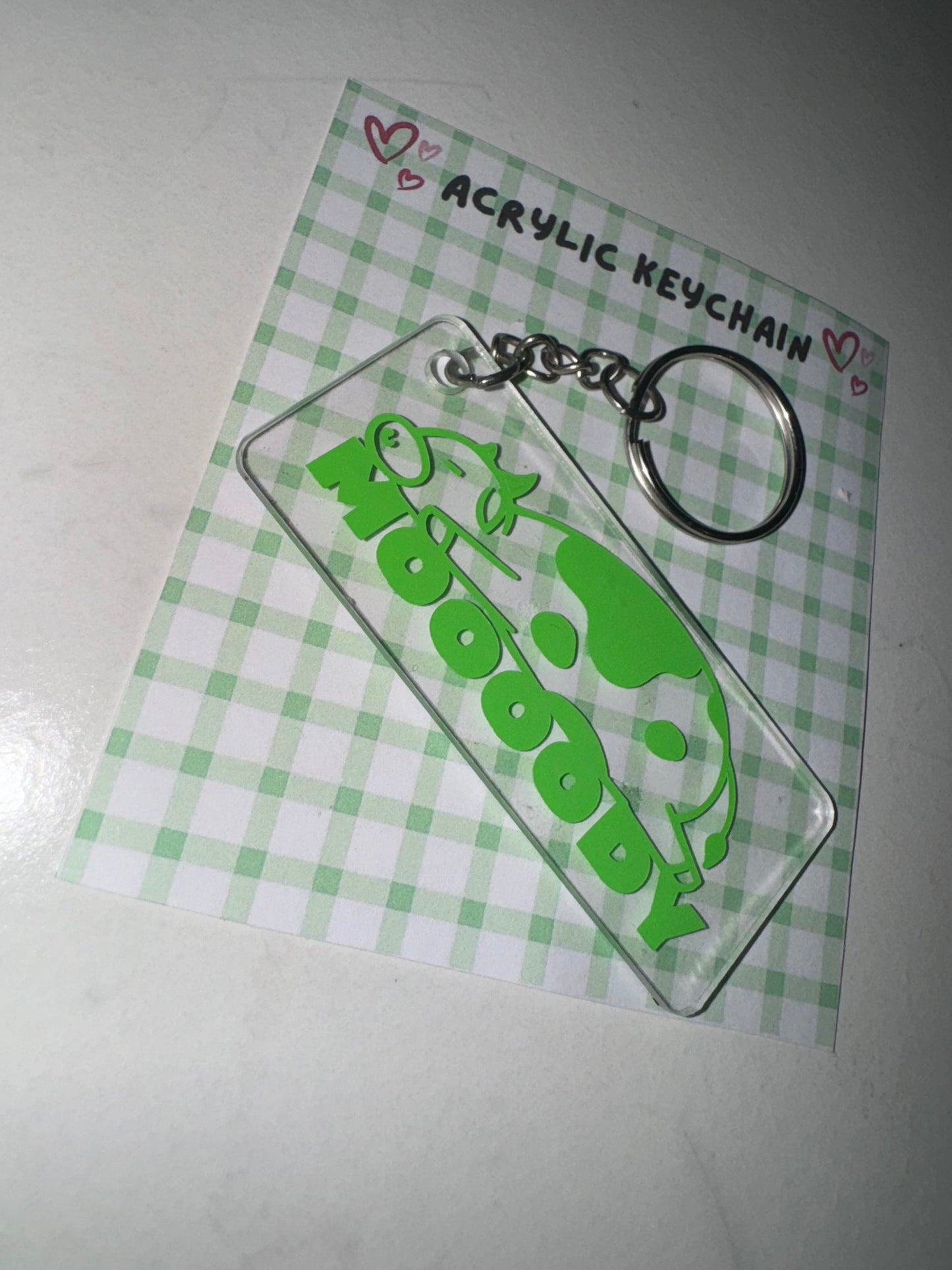 Mooody Acrylic Keychain