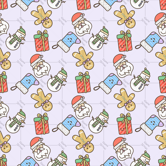 Christmas Cheer Seamless Pattern (PATTERN ONLY)