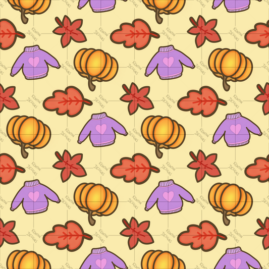 Autumn Vibes Seamless Pattern (PATTERN ONLY)
