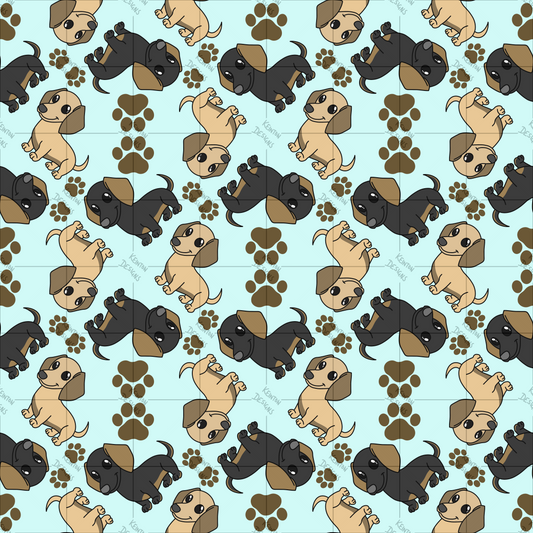 Dachshund Seamless Pattern (PATTERN ONLY)
